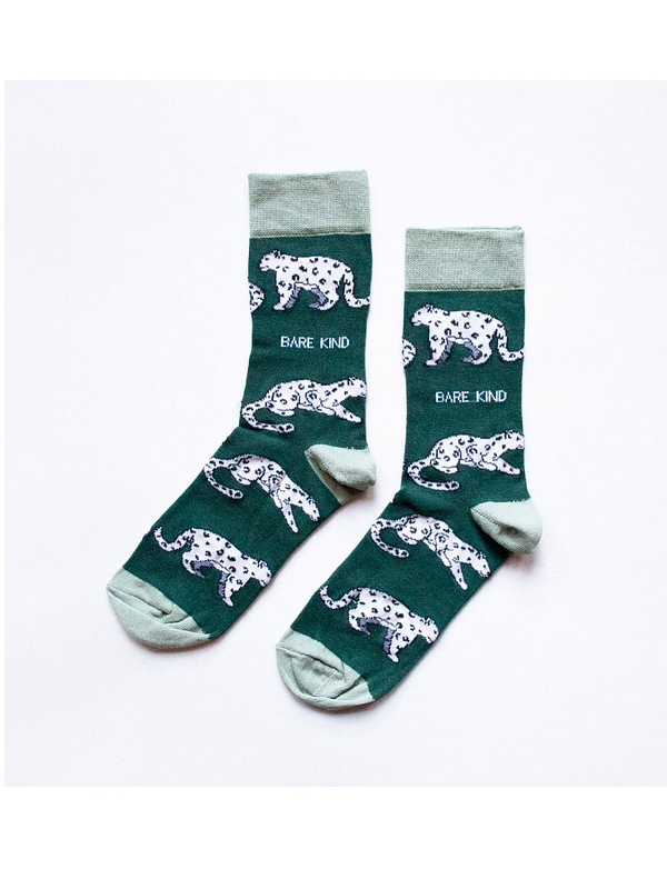 Snow Leopard socks